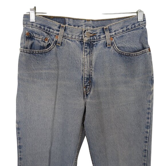 Vintage Levi's 512 Light Wash Jeans Womens 11 JR. Slim Fit Straight Leg 80s 90s - Picture 4 of 16